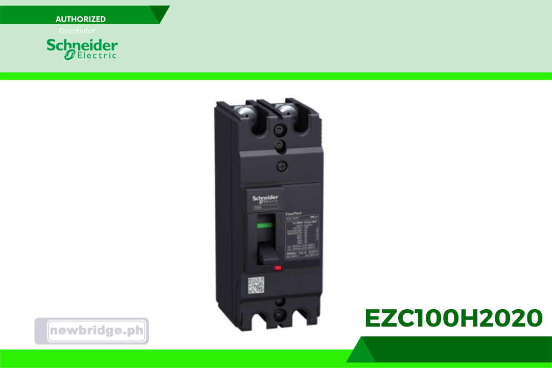 EZC100H2020 - Moulded Case Circuit Breaker 2Poles 20amps