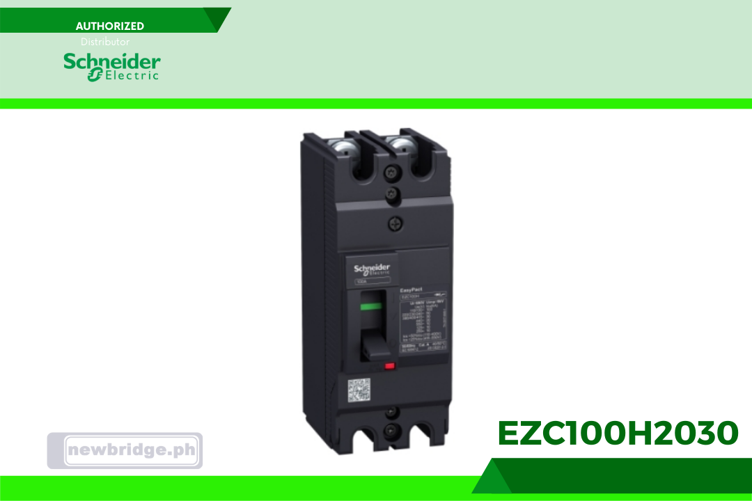 EZC100H2030 - Moulded Case Circuit Breaker 2Poles 30amps