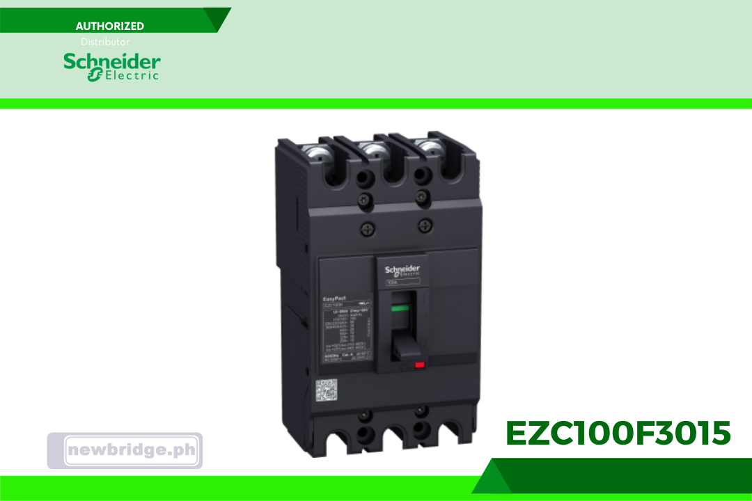 EZC100F3015 - Moulded Case Circuit Breaker 3Poles 15amps