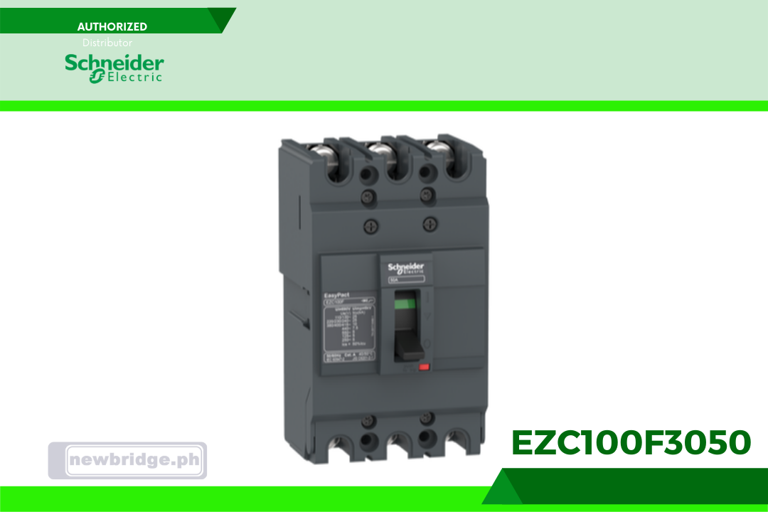 EZC100F3050 - Moulded Case Circuit Breaker 3Poles 50amps