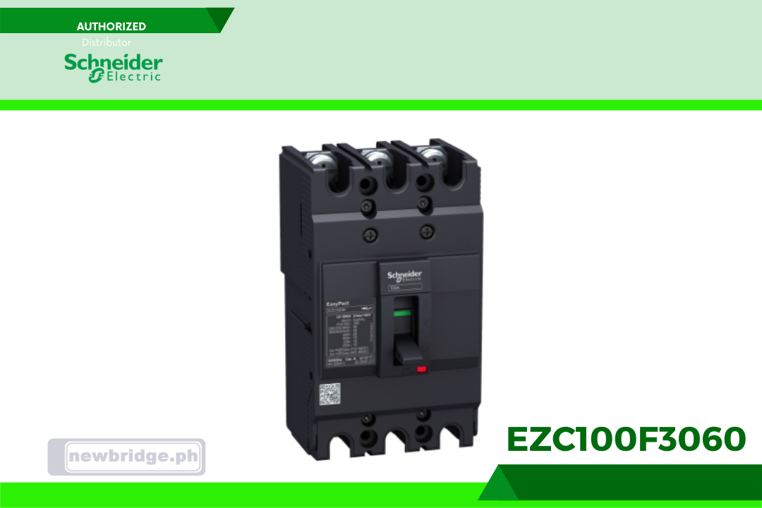 EZC100F3060 - Moulded Case Circuit Breaker 3Poles 60amps