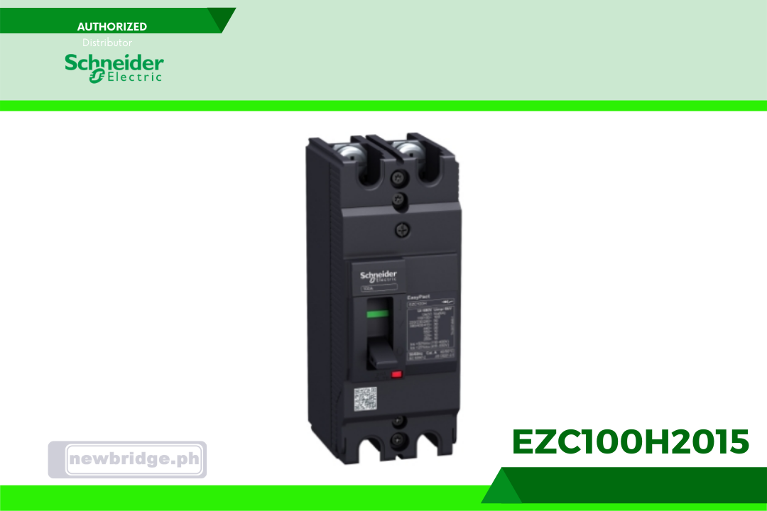 EZC100H2015 - Moulded Case Circuit Breaker 2Poles 15amps