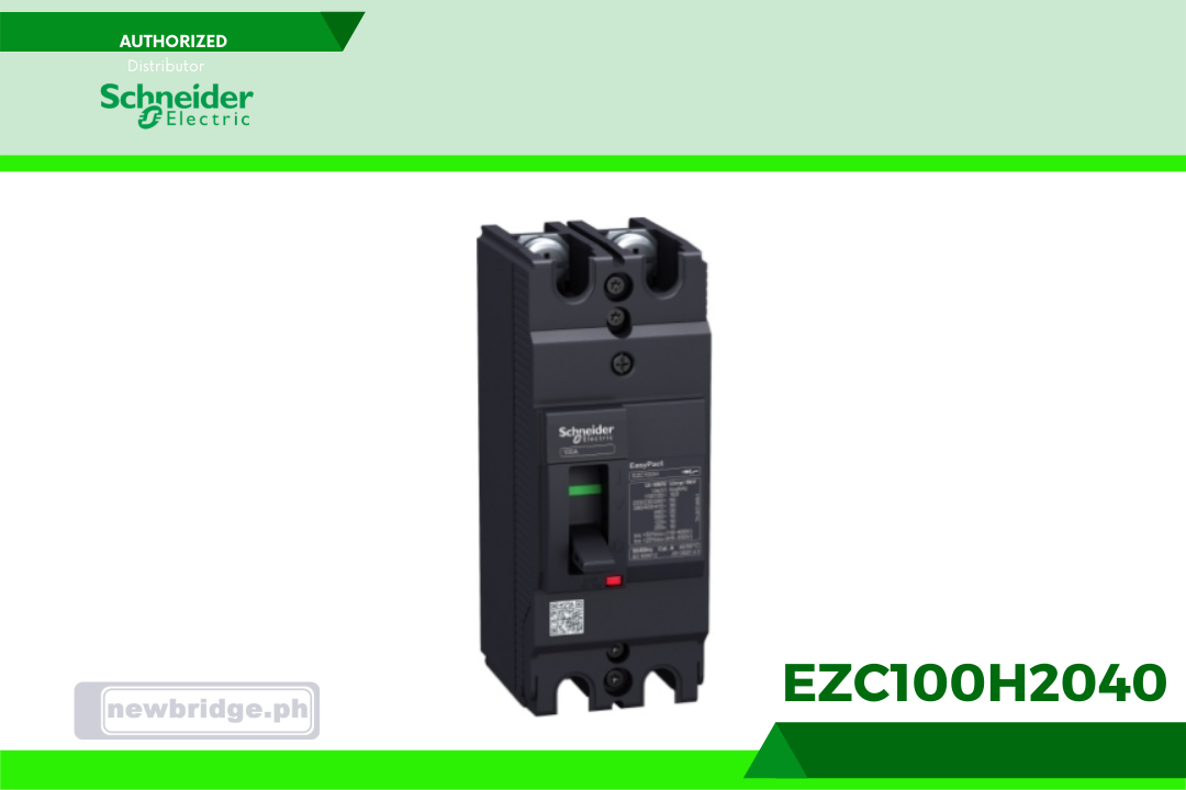 EZC100H2040 - Moulded Case Circuit Breaker 2Poles 40amps
