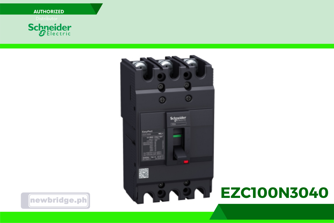 EZC100N3040 - Moulded Case Circuit Breaker 3Poles 40amps