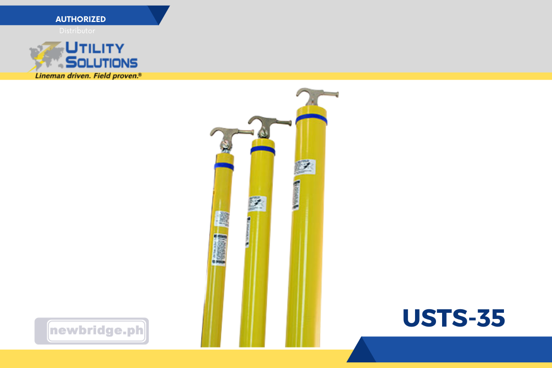 BLUE STRIPE® Telescopic Hot Sticks 35 FT