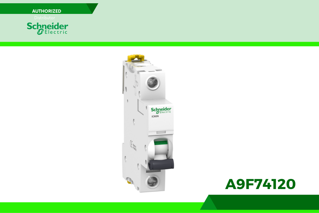 A9F74120- IC60N - miniature circuit breaker - 1P - 20A - C curve