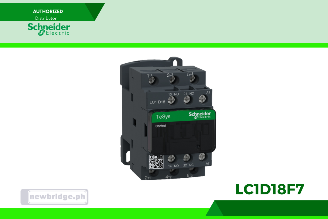 TeSys D contactor - 3P(3 NO) - AC-3 - <= 440 V 18 A - 110 V AC coil