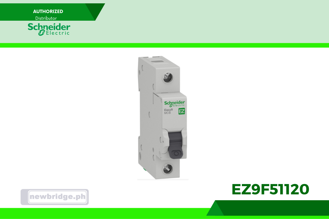 EZ9F51120 - Miniature Circuit Breaker, Easy9, 1P, 20 A, C curve, 10000 A