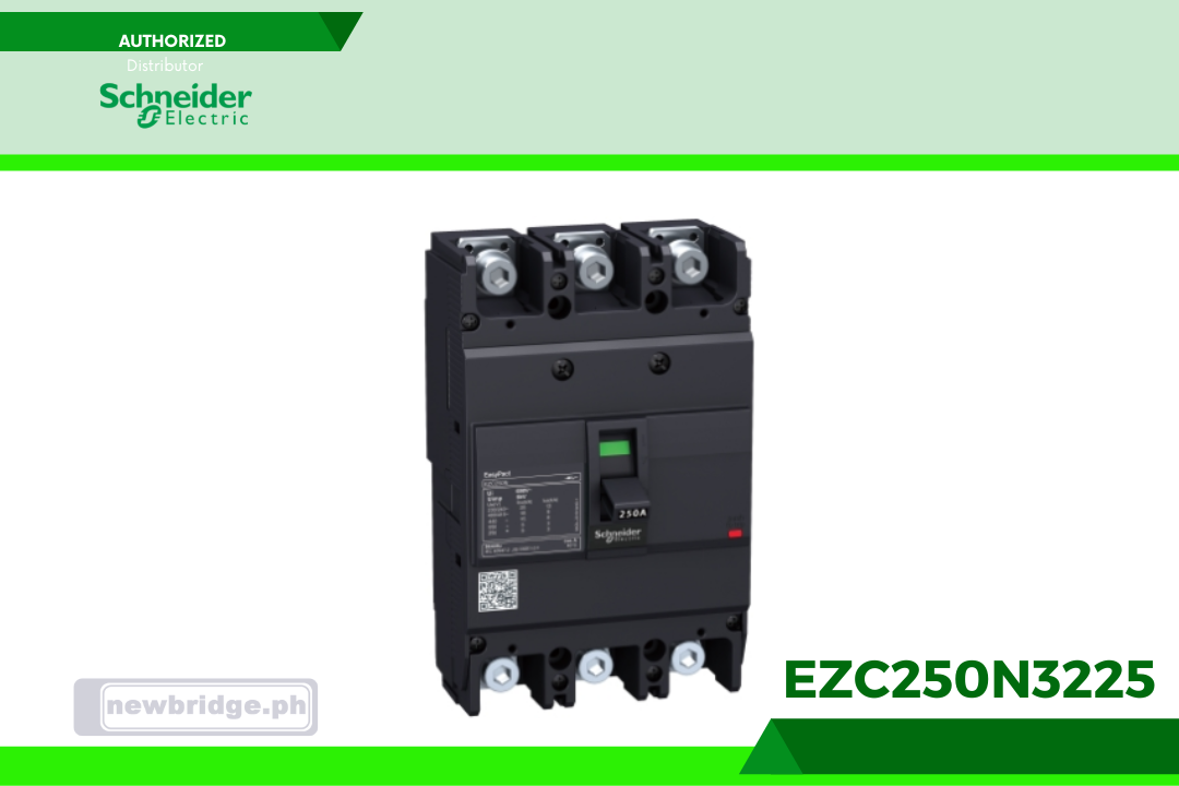 EZC250N3225 - Circuit Breaker EasyPact EZC250N - TMD - 225 A - 3 poles 3d