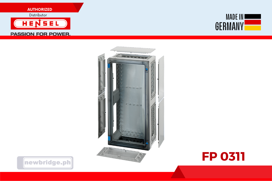 FP 0311 Empty enclosures with closing plates