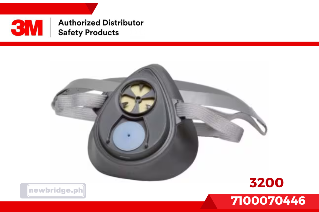 3M™ Reusable Half Face Mask Respirator 3200,3M ID 7100070446