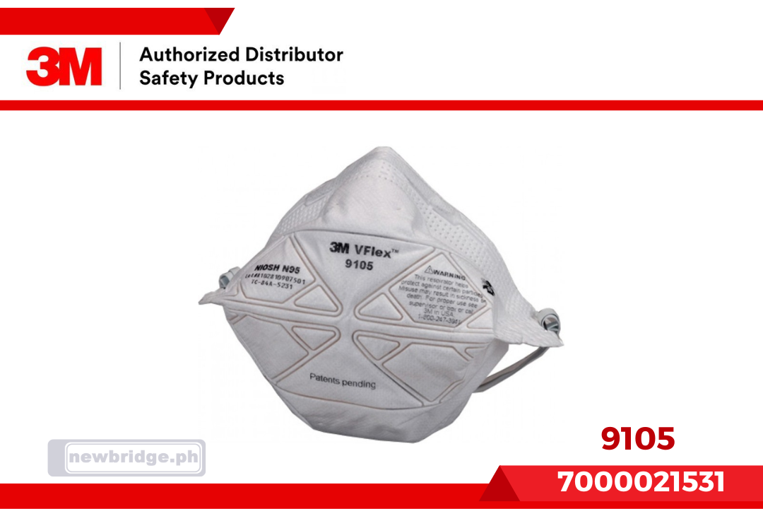 9105, 3M™ VFlex™ Particulate Respirator 9105, N95, 7000021531