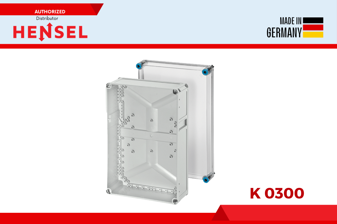 K 0300 Empty boxes Polycarbonate IP66