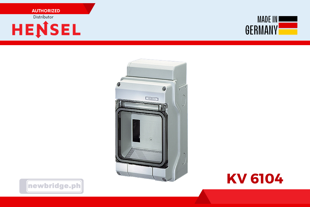 KV 6104 KV Circuit breaker boxes with metric knockouts Polystyrene IP65