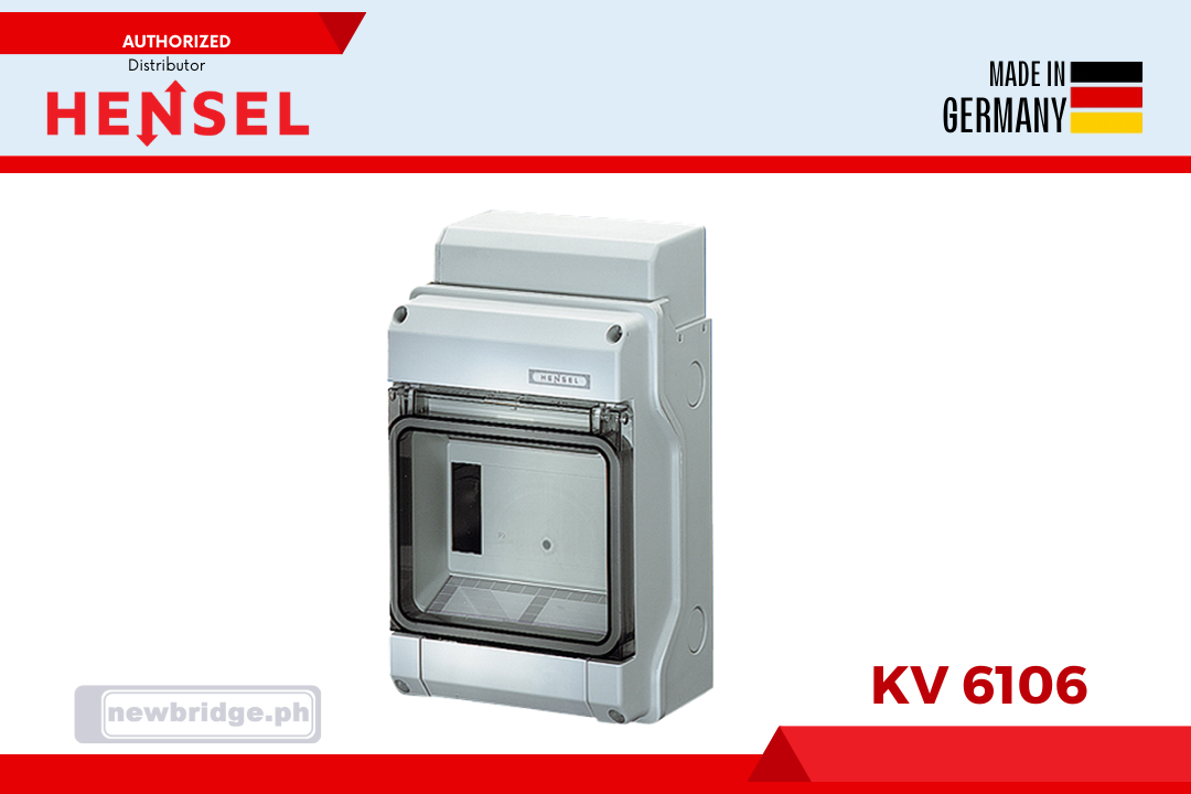 KV 6106 KV Circuit breaker boxes with metric knockouts Polystyrene IP65