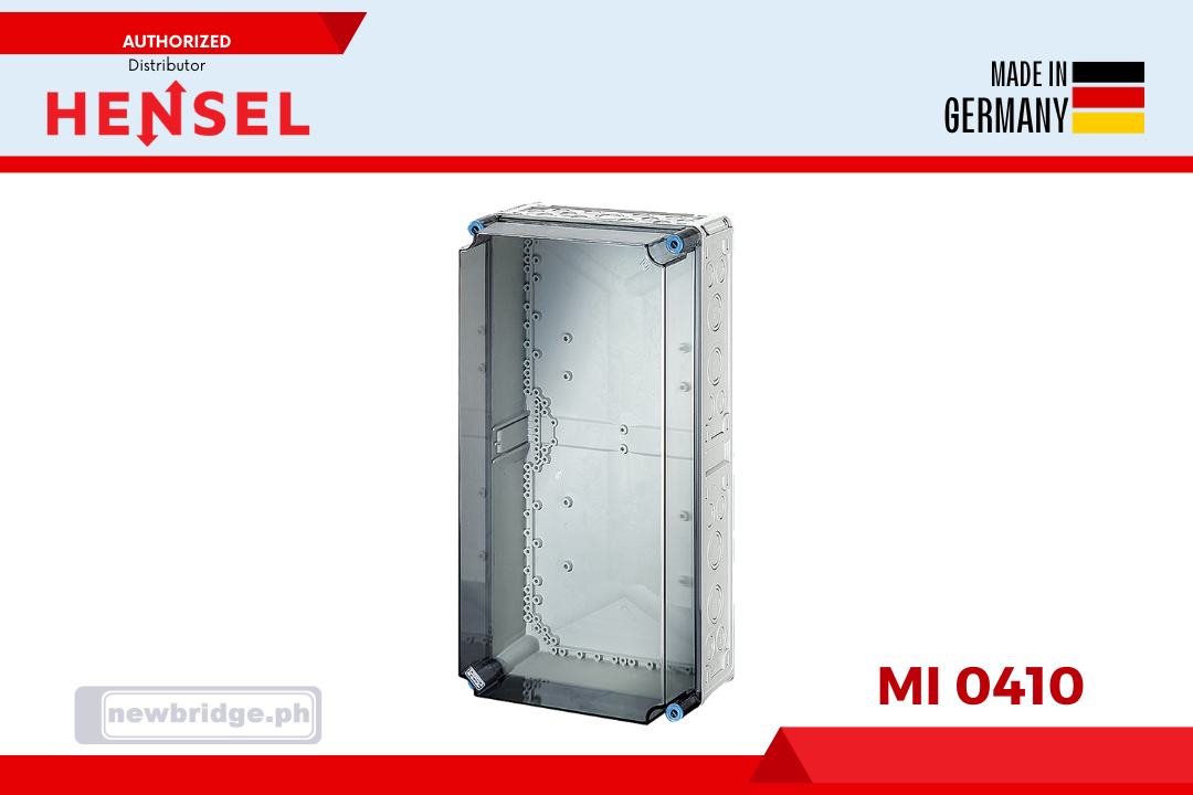 Mi 0410 Empty boxes with transparent lid (polycarbonate) IP65