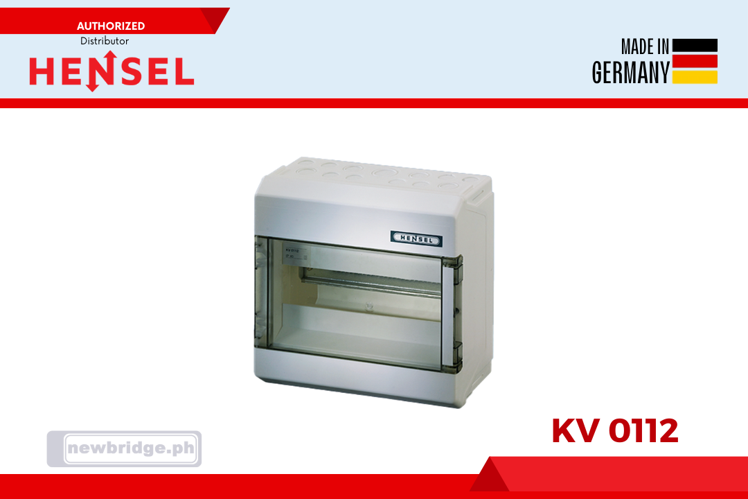 KV 0112 KV circuit breaker box with breakable gland entry IP 40