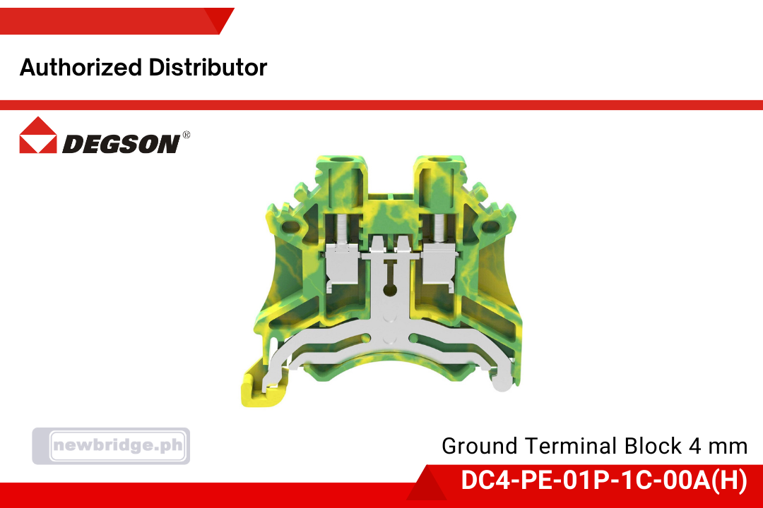 Degson Ground Terminal Block 4 mm