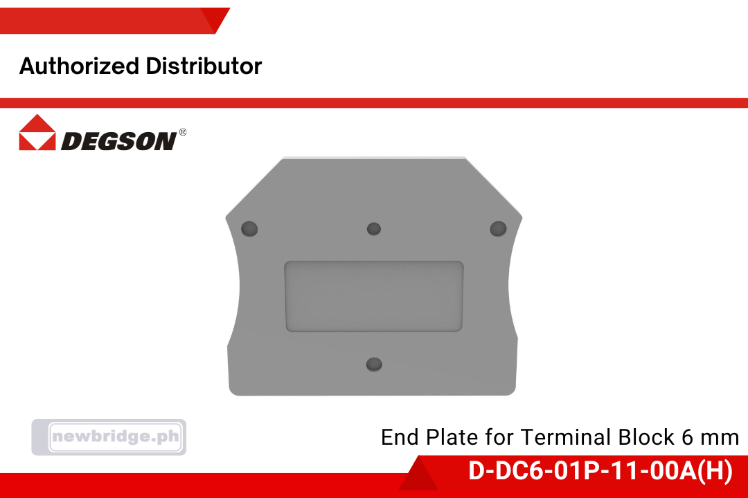 Degson End Plate for Terminal Block 6 mm