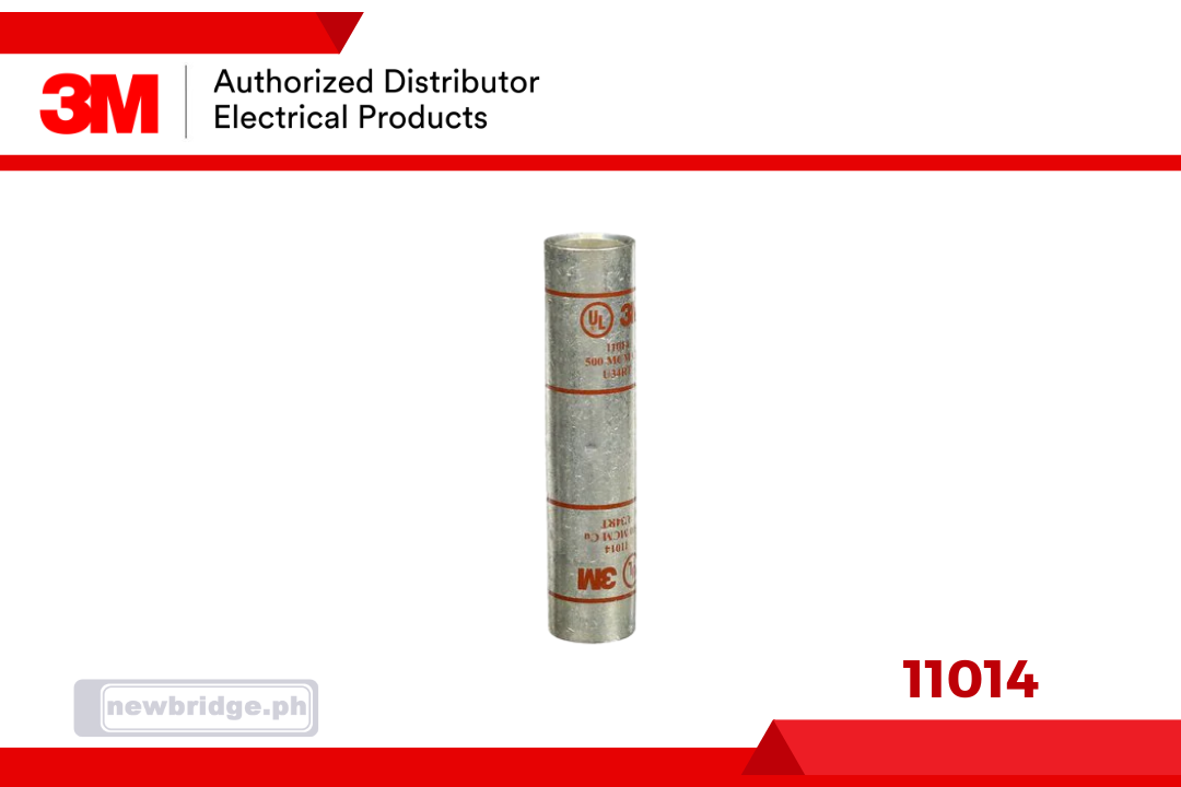 11014, 3M™ Scotchlok™ Copper Long-Barrel Connector, up to 35 kV, 500 kcmil, Brown